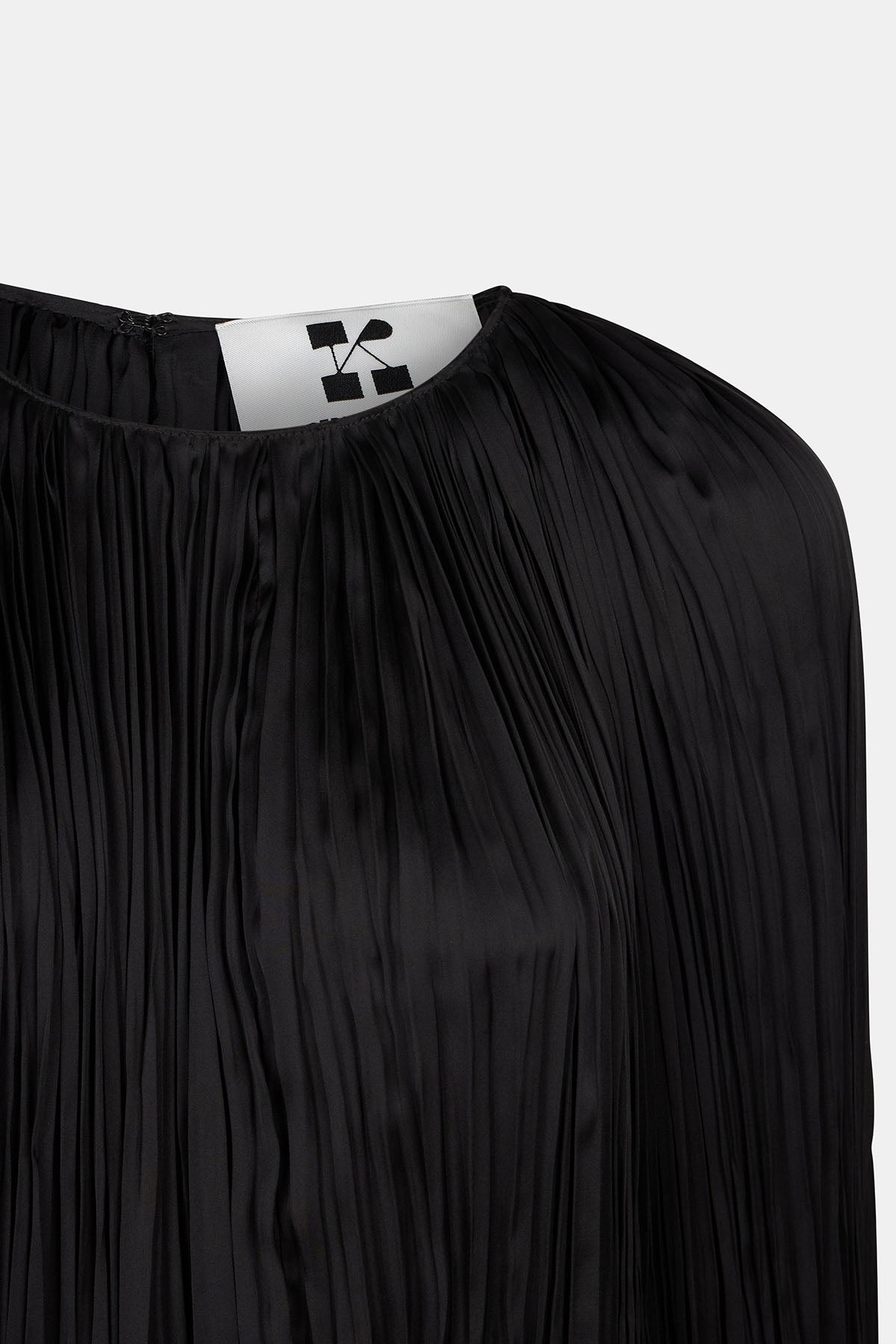 The Short Pleated Dress Cape